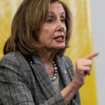 Female politician delivering a passionate speech with expressive gestures