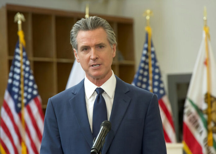 shutterstock_2567671129 Gavin Newsom. Governor, California, Leftist