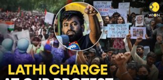 Cockroach Janta Party Protest LIVE: Security Forces Lathi Charge Protesters At Jantar Mantar | WION