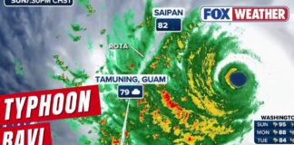 Super Typhoon Bavi Eyes Guam And Could Have Major Impacts
