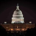 New Super-Agency Aims At Trumpworld United States Capitol dome illuminated at night