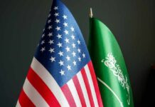 Talk-Show Hysteria Warps Real Nuke Debate United States and Saudi Arabia flags side by side