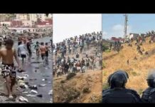 50,000 Surge, Health System Buckles 'Destroyed In Just Days': Riot Police Battle New Migrant Invasion Wave On Ceuta, Disease Spreads