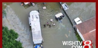 Historic flooding across the state of Indiana | August 15, 2026