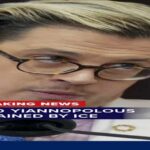 A Familiar Conservative Voice Faces Deportation Milo Yiannopoulos, far-right British commentator, detained by ICE
