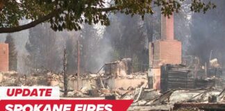 600+ structures lost, thousands of people are evacuated | Spokane County Wildfires: 10 a.m. Update
