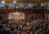 House chamber filled with lawmakers and staff