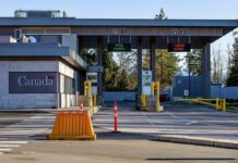 Tariff Bomb Defused — What Did Canada Give? Canada border crossing booths with open and closed lane signs