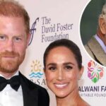King Charles III Addresses Prince Harry & Meghan Markle's Royal Status After Move Back to U.K.