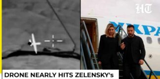 Zelensky Panics As Drone Nearly Hits His Plane Amid NATO Nation Trip? Russian Assassination Bid?