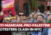 Memorial Rules Ignored—Crowd Boils Anti-Mamdani Marchers Confront Pro-Palestine Protesters In NYC Over Mayor Attending 9/11 Ceremony