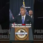 Casual Quip Ignites Cabinet Legitimacy Fight Secretary Duffy drives illegal immigration debate home #shorts #breaking #fox