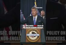 Secretary Duffy drives illegal immigration debate home #shorts #breaking #fox