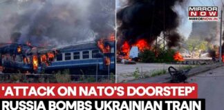 Putin Attacks NATO? Russian Drone Hits Ukrainian Train Near Polish Border, Sparks Alarm | WATCH