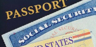 Stack of U.S. identification documents