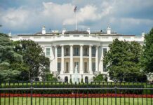 Donor Millions Pledged – Where’s The Ledger? The White House north facade behind a black iron fence