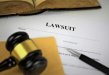 Hypocrisy Charge Hits ‘Tax The Rich’ Star Lawsuit documents with gavel, pen, and legal book