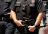 LAPD Predicted This and POUNCED on Them! 70 Arrests! Police officers in black uniforms with duty belts