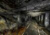 What Israel Is Still Finding Beneath Gaza Abandoned underground mine tunnel with decaying supports